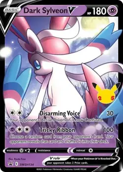 Carte Pokemon Dark Sylveon V SWSH134 - Sword&Shield Black Star Promo - English - Image 1