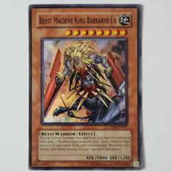 Beast Machine King Barbaros Ur - ANPR-EN097 - NM/VLP - Super Rare - Unlimited - Image 1