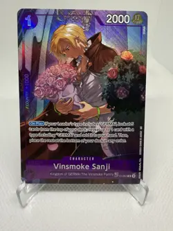 Vinsmoke Sanji OP10-063 TR Legacy Of The Master Foil One Piece CCG NM - Image 1