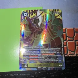 Digimon Card Game Jupitermon BT24-101 SEC Alternate Art NM - Image 2