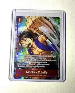 Monkey D. Luffy OP14-013 Alternate Art One Piece Cards Near Mint English - Image 1