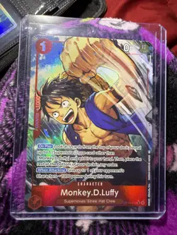 Monkey D. Luffy OP14-013 Alternate Art One Piece Cards Near Mint English - Image 3
