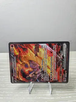 Pokemon TCG Team Rockets Moltres EX Destined Rivals Card 229/182 SIR Stamped - Image 2