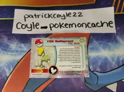 Bellsprout #69 Pokemon Topps Card Series 1 (Red Label) NM - Image 2