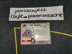 Tangela #114 Pokemon Topps Series 2 Card LP - Image 2