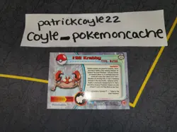 Krabby #98 Pokemon Topps Series 2 Card NM - Image 3