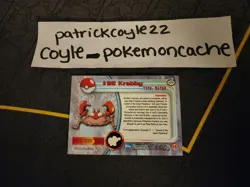 Krabby #98 Pokemon Topps Series 2 Card NM - Image 4