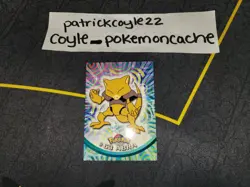 Abra #63 Pokemon Topps Series 1 Card (Blue Label) NM - Image 1