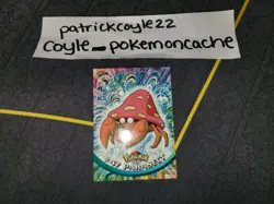 Parasect #47 Pokemon Topps Series 1 Card (Black Label) NM - Image 1