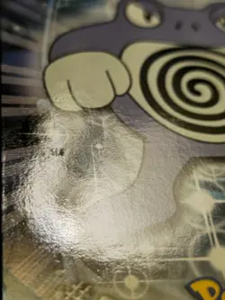 Poliwrath #62 Pokemon Topps Series 1 Card (Blue Label) LP - Image 3