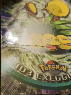Exeggutor #103 Pokemon Topps Series 2 Card Heavily Played - Image 4