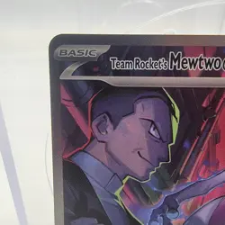 Pokemon Team Rockets Mewtwo EX Special Illustration Card 231/182 See Description - Image 3