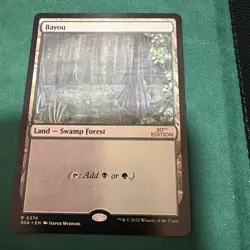 Magic the Gathering Bayou 30th Anniversary Edition Regular Card - Image 1
