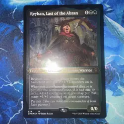 Reyhan Last Of The Abzan Foil Etched MTG Commander Legends Magic - Image 1