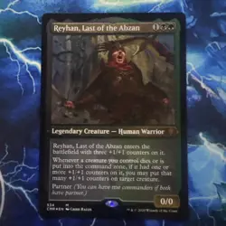 Reyhan Last Of The Abzan Foil Etched MTG Commander Legends Magic - Image 4