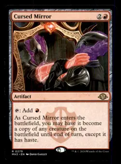 Cursed Mirror LP Light Play Commander 2021 MTG [12048] - Image 1