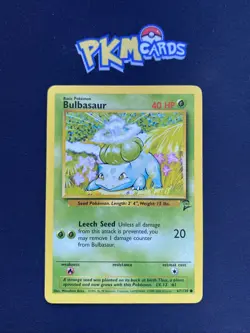 Pokemon TCG Bulbasaur Base Set 2 67/130 Regular LP. - Image 1