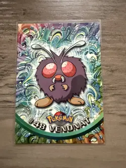 1999 Pokemon TV Animation Series 1 #48 Venonat - black logo - Image 1