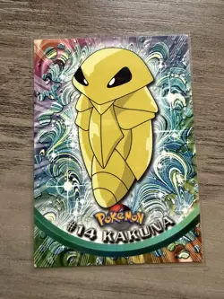 Kakuna #14 Topps Black Label TV Animation Edition Non Holo Pokemon 1999 - Image 1
