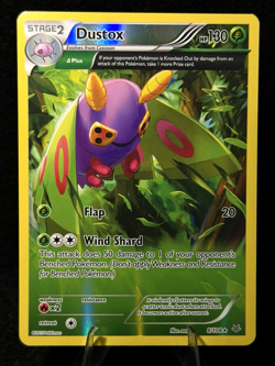 Pokemon TCG Dustox (8 Delta) 8/108 Roaring Skies Reverse Holo NM - Image 1