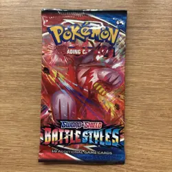 Pokemon TCG SWSH Battle Styles Booster Pack 820650808180 - Image 1