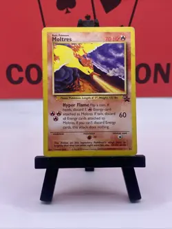 Moltres Black Star Promo 21 Pokemon TCG WOTC 2000 Vintage Pokemon HP - Image 2