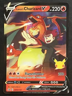 Pokemon Lances Charizard V Promo - SWSH33 LP1 - Image 1
