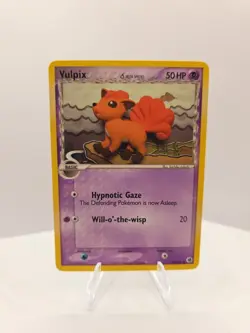 Pokemon TCG Vulpix EX Dragon Frontiers 70/101 Regular Common Non Holo Nintendo - Image 1