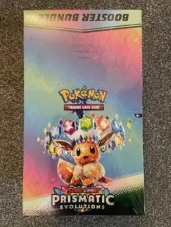 Pokemon TCG Prismatic Evolutions Booster Bundle Sealed Dispaly Case - Image 1