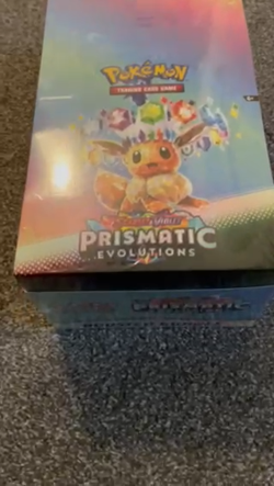 Pokemon TCG Prismatic Evolutions Booster Bundle Sealed Dispaly Case - Image 2