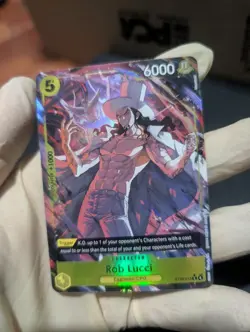 Rob Lucci And Kaku egghead Alternate art from ST29 Egghead One Piece TCG - Image 1
