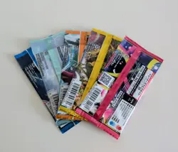 5 x Different Japanese Pokemon Booster Packs Pokemon Cards Sealed - Image 2