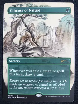 Glimpse of Nature - SLC - Mtg Card #3IE - Image 1