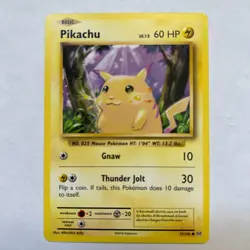 Pokemon Pikachu Card Lot of 5 Cards Pikachu V, Flying Pikachu, basic - Image 4