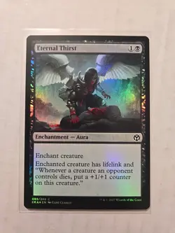 Eternal Thirst (Foil) - Iconic Masters - LP - Common - Aura - Image 1