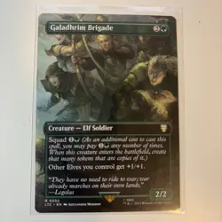 Galadhrim Brigade *FOIL Borderless* [LTC] The Lord of the Rings - Image 1