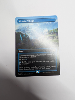Magic the Gathering Mistrise Village Full Art Tarkir NM - Image 1