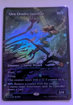 Glen Elendra Guardian (0383) (Showcase) Lorwyn Eclipsed Foil - Image 1