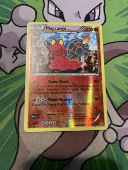 Pokemon TCG Primal Clash Magcargo 23/160 Reverse Holo Uncommon-NM - Image 1