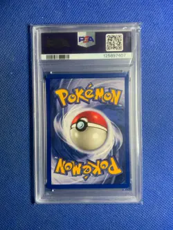 1999 POKEMON FOSSIL UNLIMITED GENGAR 5/62 HOLO RARE PSA 7 - Image 2