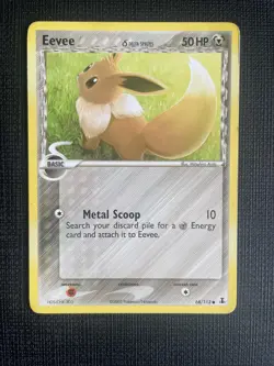 Pokemon TCG - Eevee 68/113 - EX Delta Species - Regular Non Holo - MP+ - Image 1