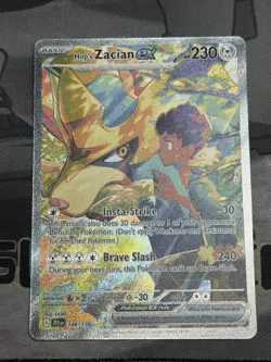 Pokemon TCG Journey Together Hop’s Zacian ex SIR 186/159 - Image 1