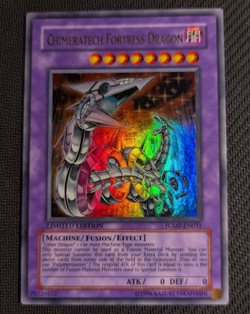 Yugioh Chimeratech Fortress Dragon JUMP-EN031 Ultra Rare LP! - Image 1
