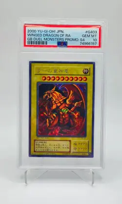 Yu-Gi-Oh! Winged Dragon of Ra G4-03 | PSA 10 Gameboy Promo Japanisch | GEM MINT - Image 1