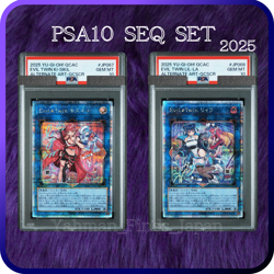 PSA 10 Yu-Gi-Oh! Evil Twin Ki-sikil Lil-La Alternate ART QCSC 2025 Japanese Set - Image 1