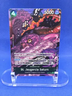 One Piece Carrying On His Will St Jaygarcia Saturn OP13-083 Alternate Alt Art NM - Image 1
