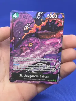 One Piece Carrying On His Will St Jaygarcia Saturn OP13-083 Alternate Alt Art NM - Image 2