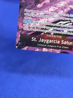 One Piece Carrying On His Will St Jaygarcia Saturn OP13-083 Alternate Alt Art NM - Image 5