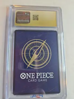 One Piece 2025 Monkey D. Luffy P-106 Japanese Promo BLACK LABEL Pristine 10 - Image 2