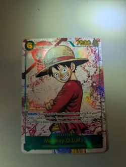 Monkey D Luffy Alt Art (SEC*) OP13-118 - V2 ONE PIECE ENGLISH - Image 1